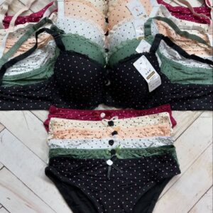 ست اسفنجی خالدار کد ۲۰۱۷ مارک قمبر (جین ۱۲تایی)