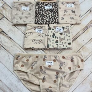 شورت نخ پنبه تم کرم مارک معتبر آلکیم (جین ۱۲تایی)