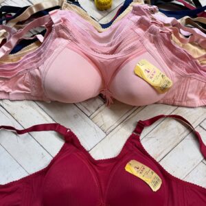 سوتین اسفنجی وارداتی زیر کتی Q4 (جین ۱۲تایی)