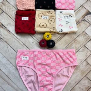 شورت کبریتی طرحدار اعلا مارک معتبر آلکیم (جین ۱۲تایی)