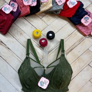 سوتین فنردار دانتل دبل هارنسی مارک آذر (جین ۱۲تایی)