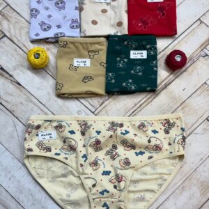 شورت نخ پنبه مدل عروسکی مارک معتبر آلکیم(جین ۱۲تایی)