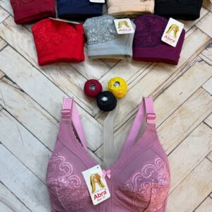 سوتین بدون فنر یاردی کاسه دانتل مارک ابرا (جین ۱۲تایی)