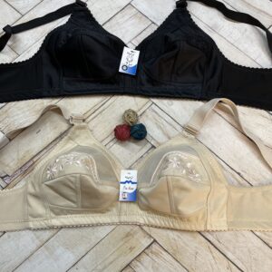 سوتین گلدوزی کلاسیک کش باریک مارک نرمینه ( جین 12 تایی )