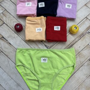 شورت نخ پنبه زنانه ساده مارک تی بی تی ( جین ۱۲ تایی )