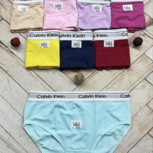 شورت نخ پنبه فاق بلند اعلا کلوین مارک تی بی تی ( جین ۱۲ تایی )