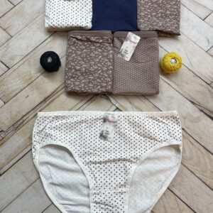 شورت نخ پنبه تمام چاپ ترک مارک پاسیون ( جین ۱۲ تایی )